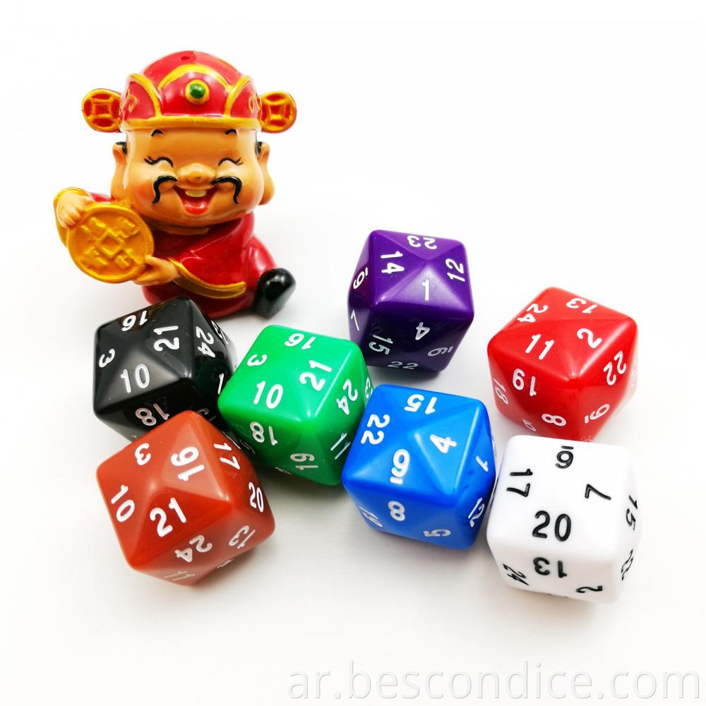 Multi Sides Dice 24 Sides Gaming Dice